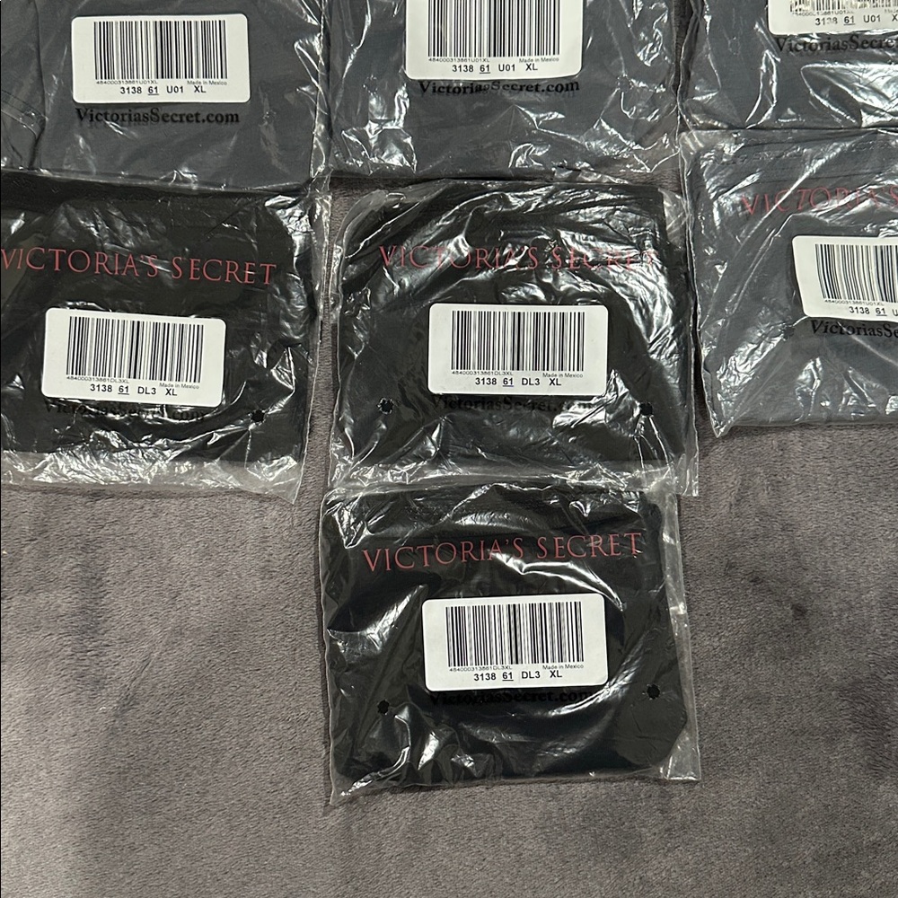 Victoria's Secret Burgundy, Grey, and Black Panties Collection - Picture 3 of 4